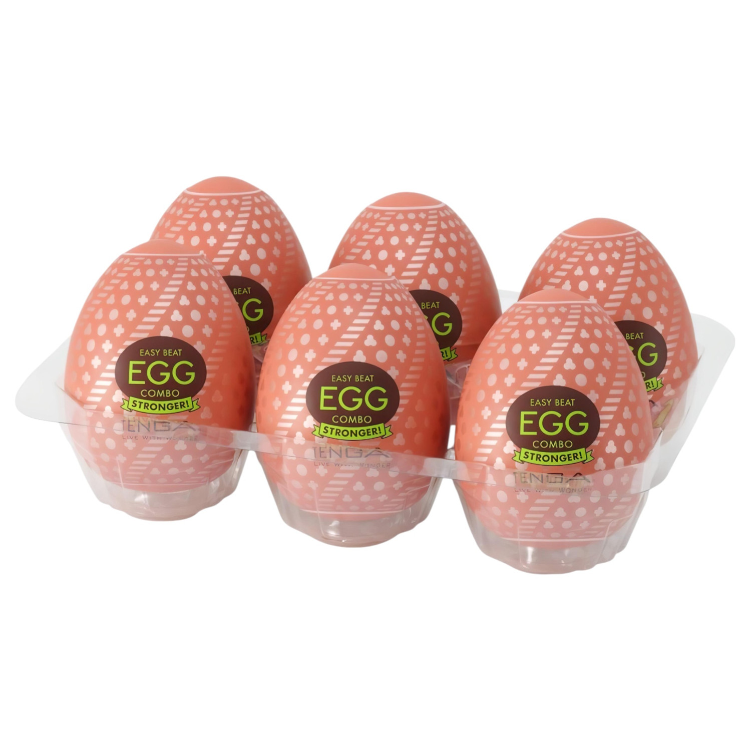 TENGA - vajíčko masturbátor - silnejšia stimulácia - sada 6 ks