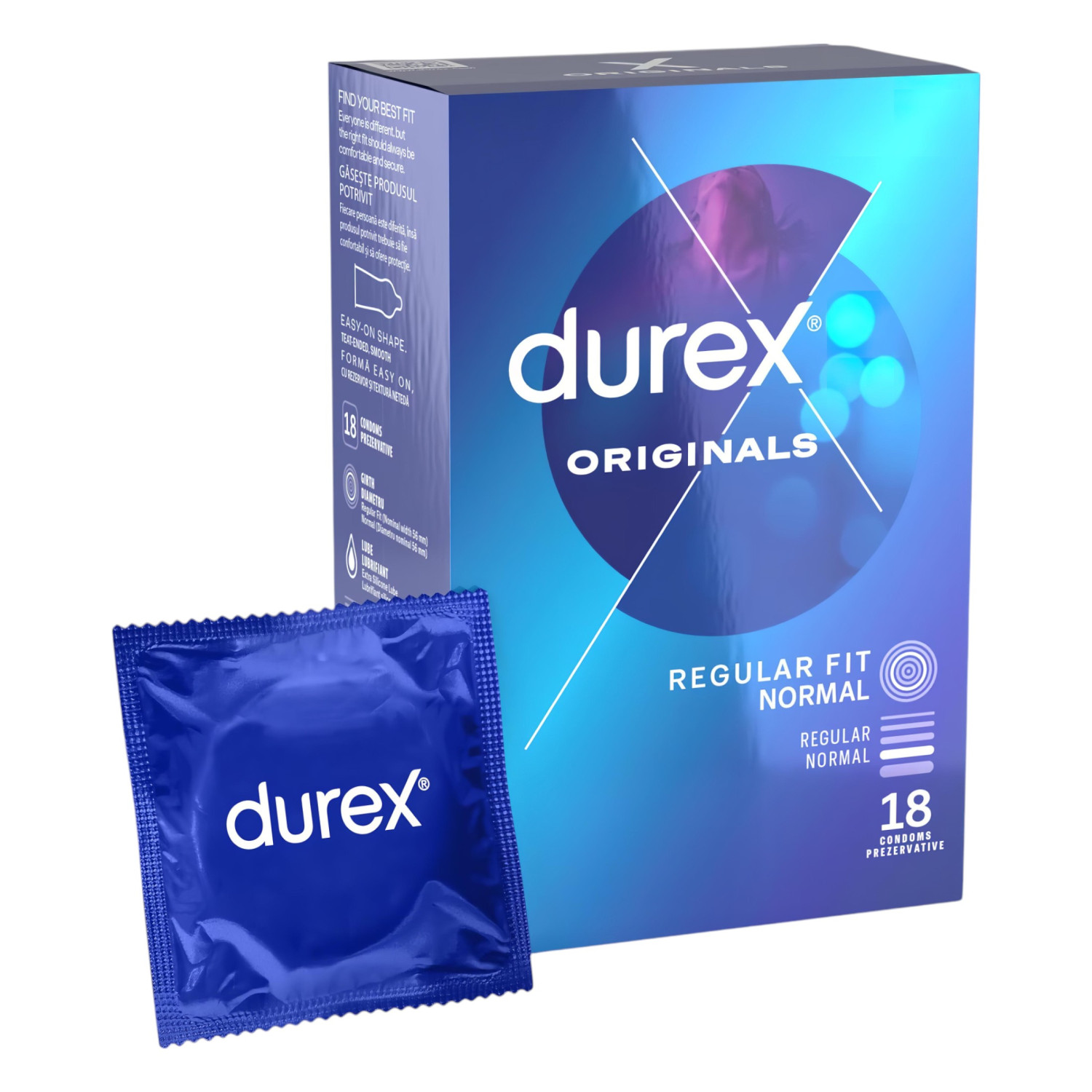 Durex Originals - kondómy (18ks)