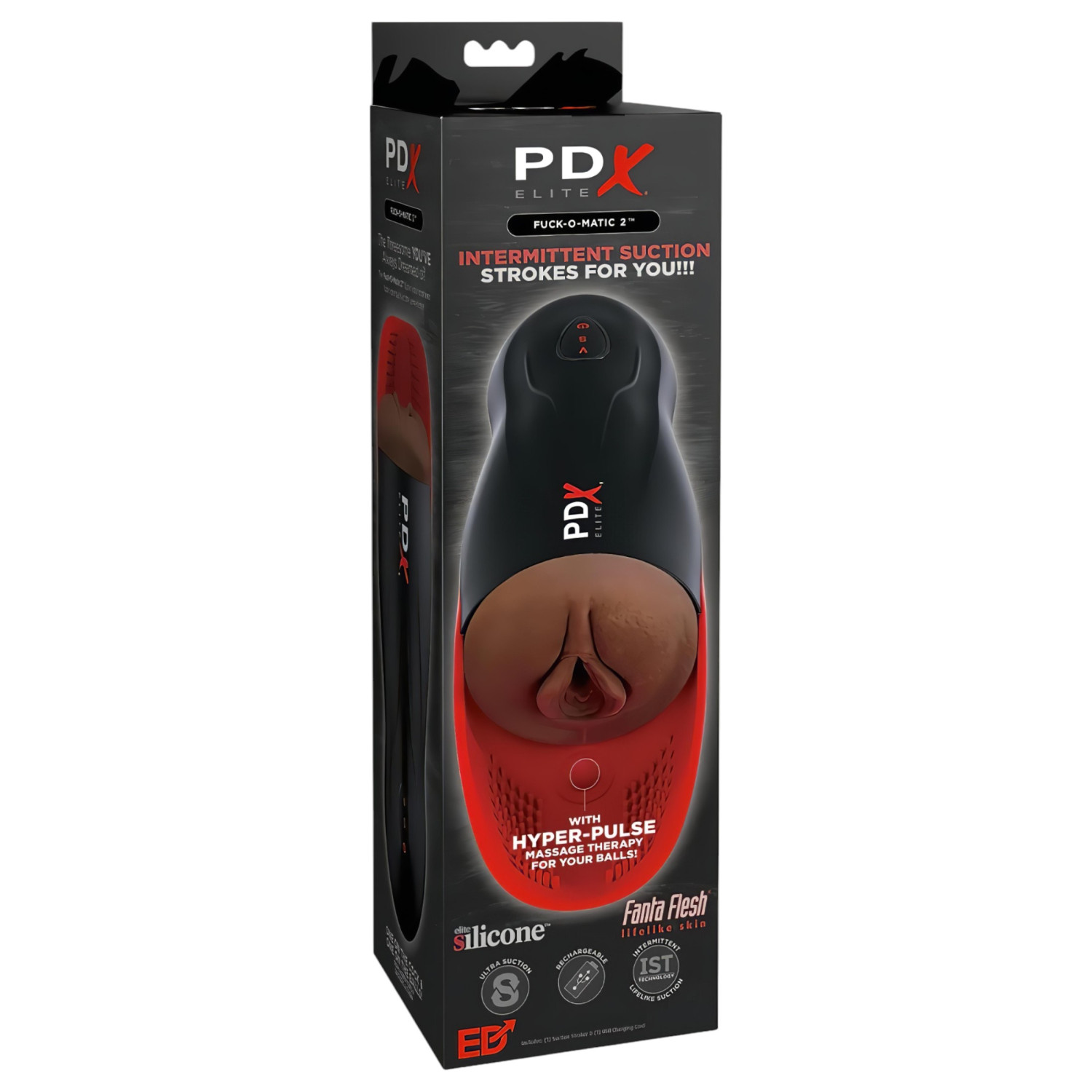 PDX Elite - masturbátor pre mužov - vákuový