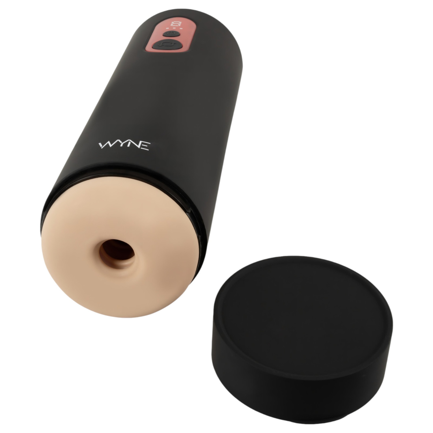 WYNE 08 - automatický masturbátor - pohyblivý - čierny