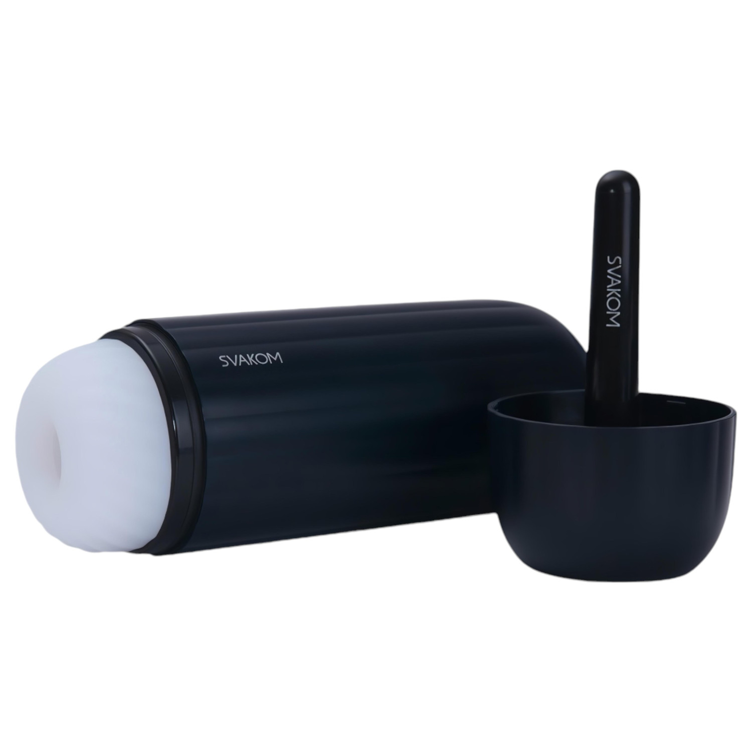 Svakom Sam Neo 2 Pro - mužský masturbátor - smart funkcia - čierno-biely