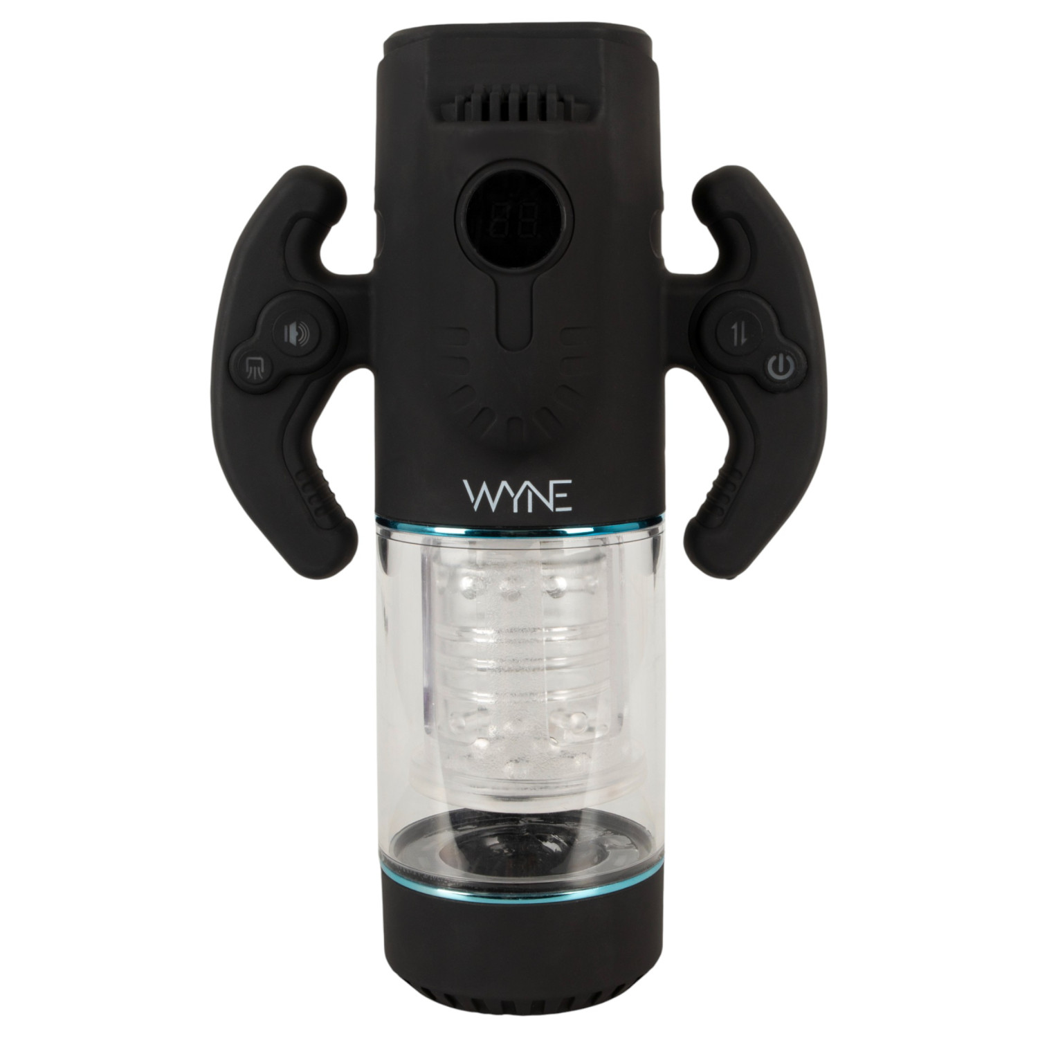 WYNE 11 - automatický masturbátor pre mužov - čierny