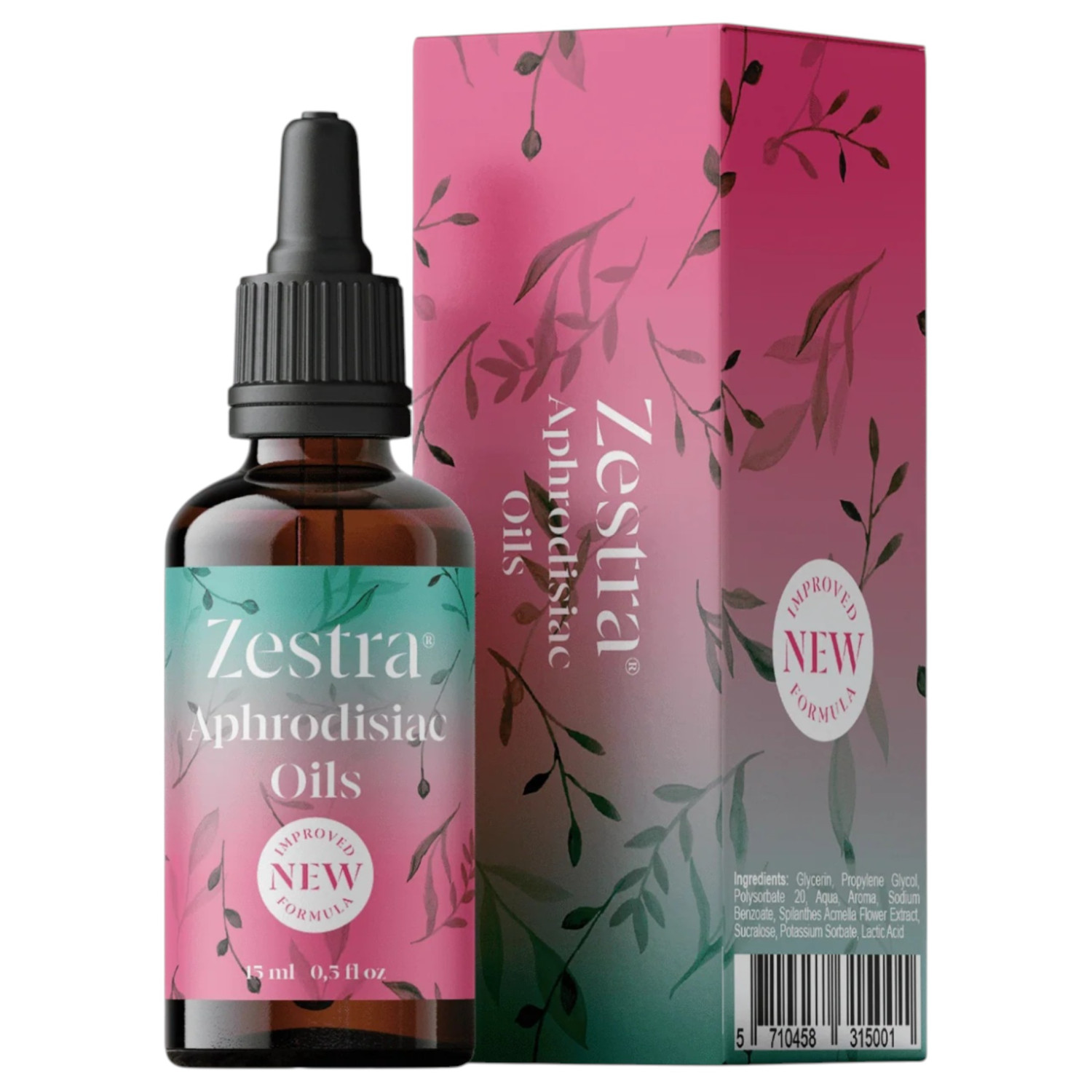 Zestra - afrodiziakálne kvapky pre ženy (15 ml)