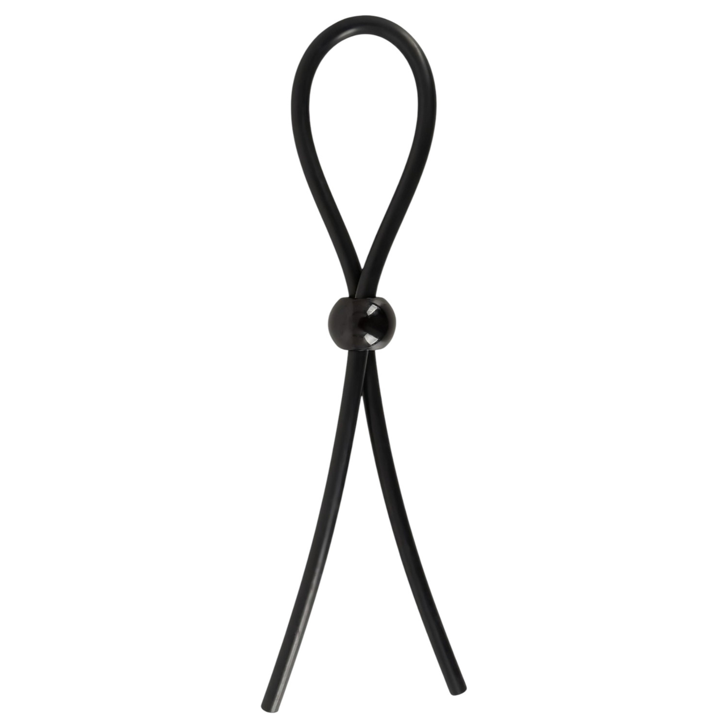 Magic Shiver - nastaviteľný krúžok na penis (čierny)