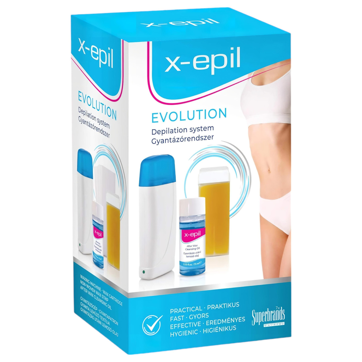X-Epil Evolution - sada na depiláciu voskom