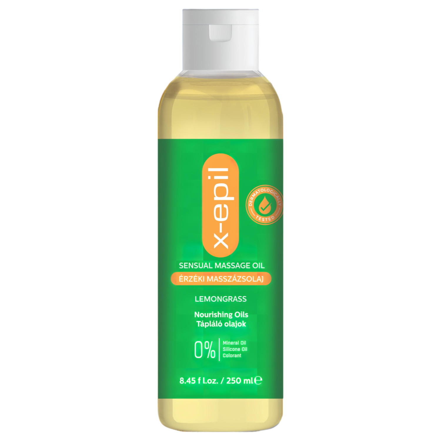 X-Epil - masážny olej - citrónová tráva - 250 ml