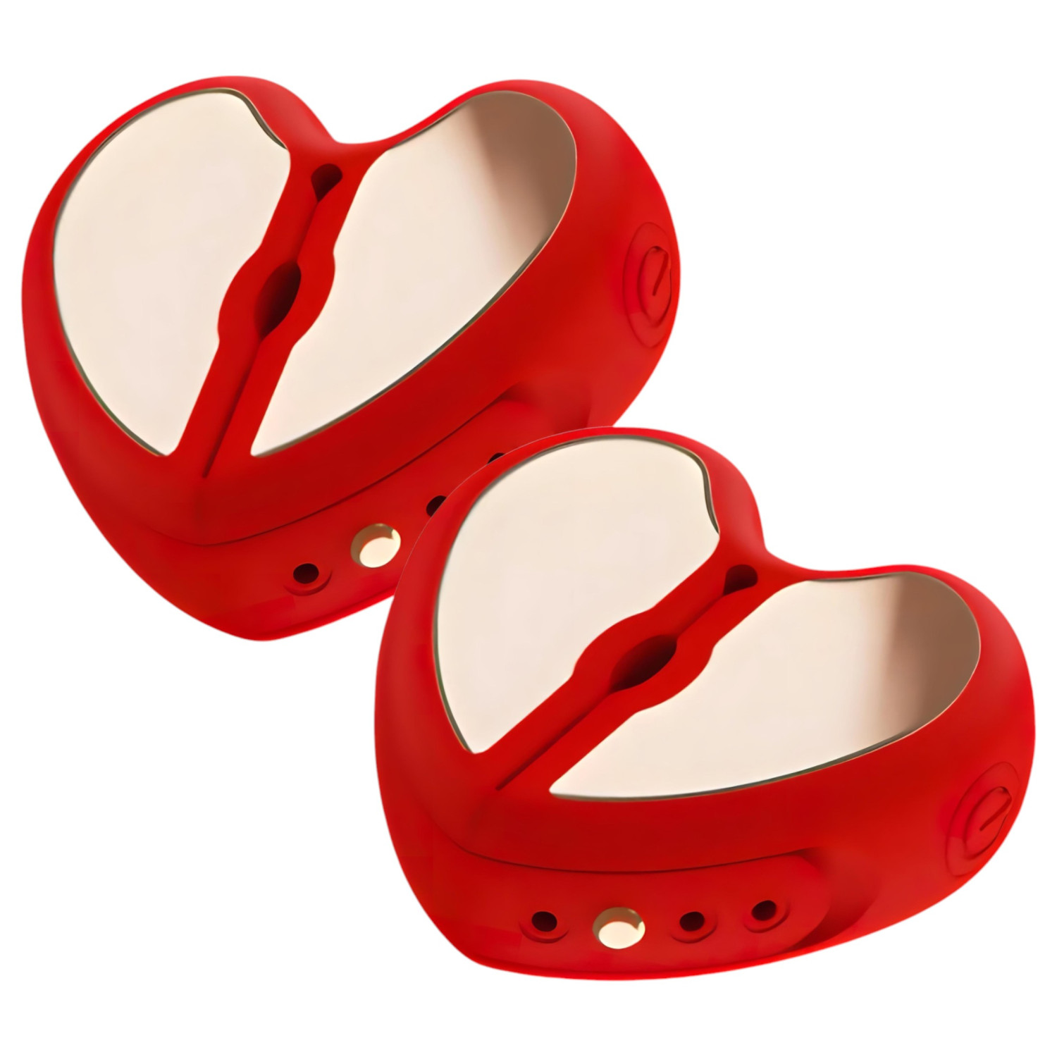 Mrow - vibračné štipce na bradavky - smart ovládanie - 2 kusy