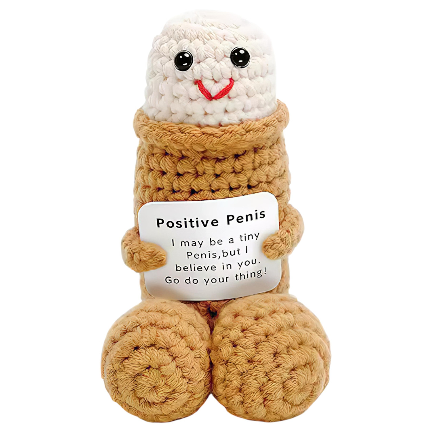 Pozitívny penis - pletený obal - natural