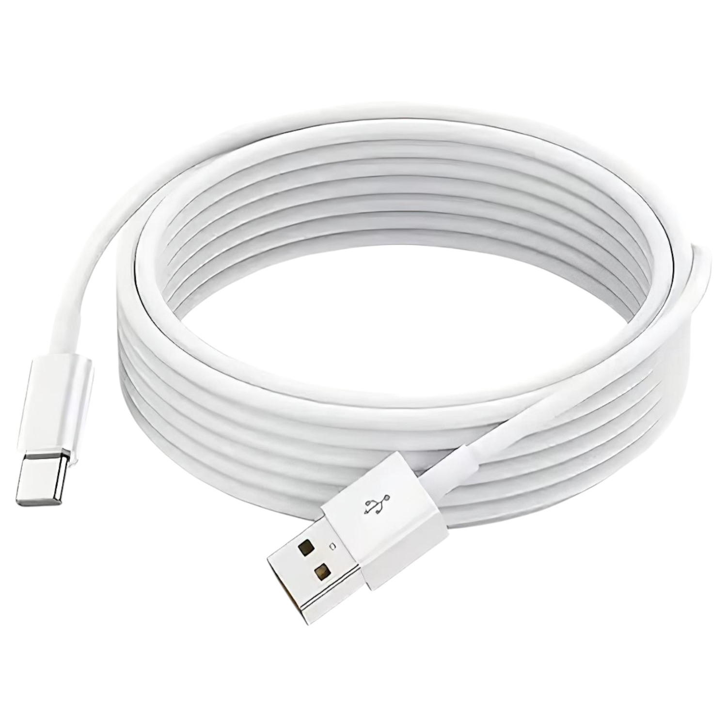 USB Type-C nabíjací kábel - biely