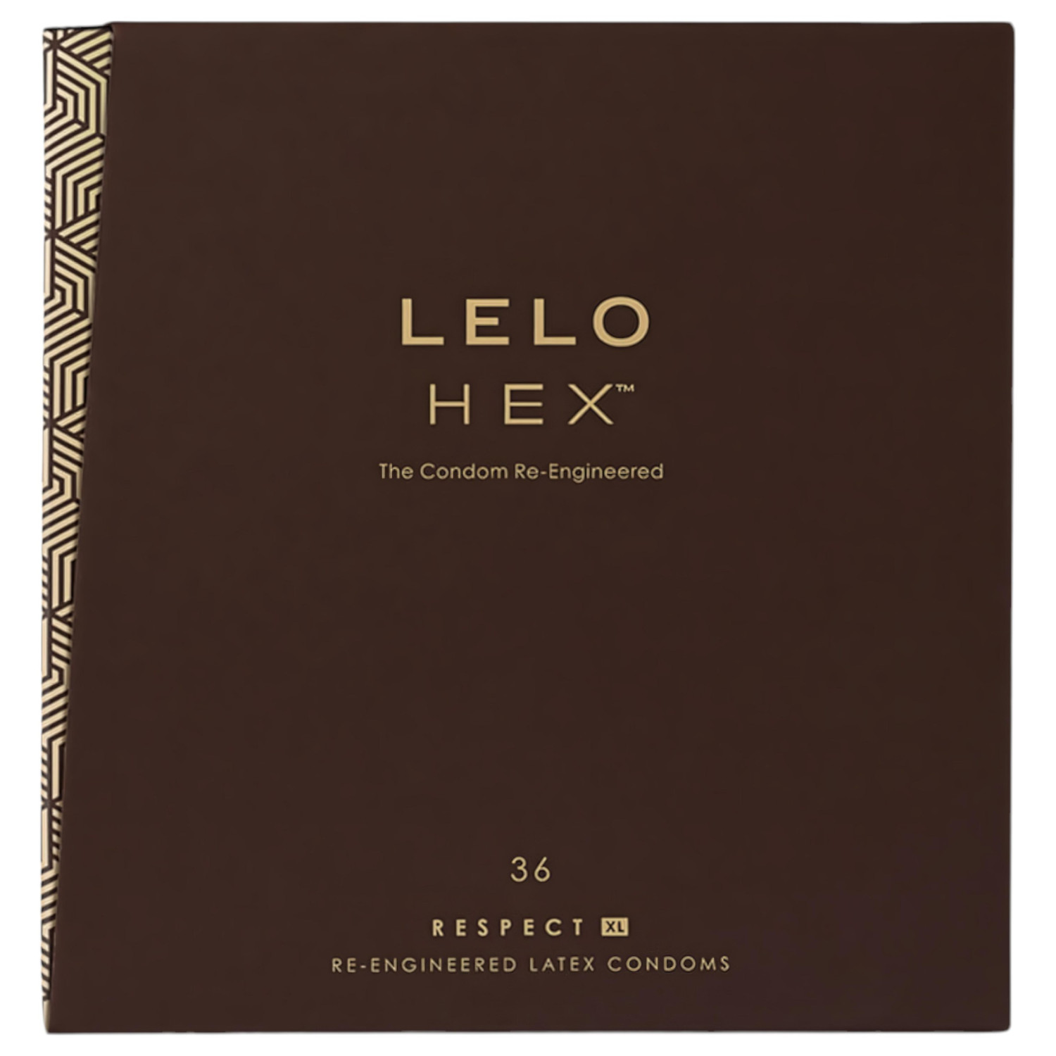LELO Hex Respect XL - kondómy XL - tenké latexové - balenie 36 ks