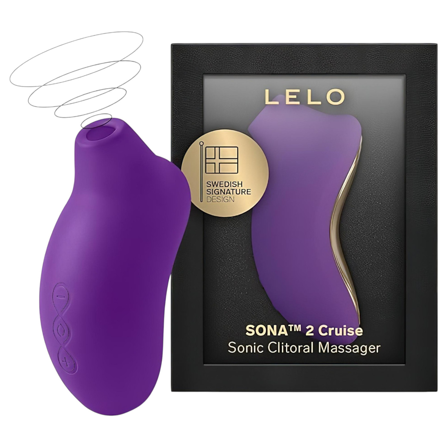LELO Sona 2 Cruise - stimulátor klitorisu vlny - fialová