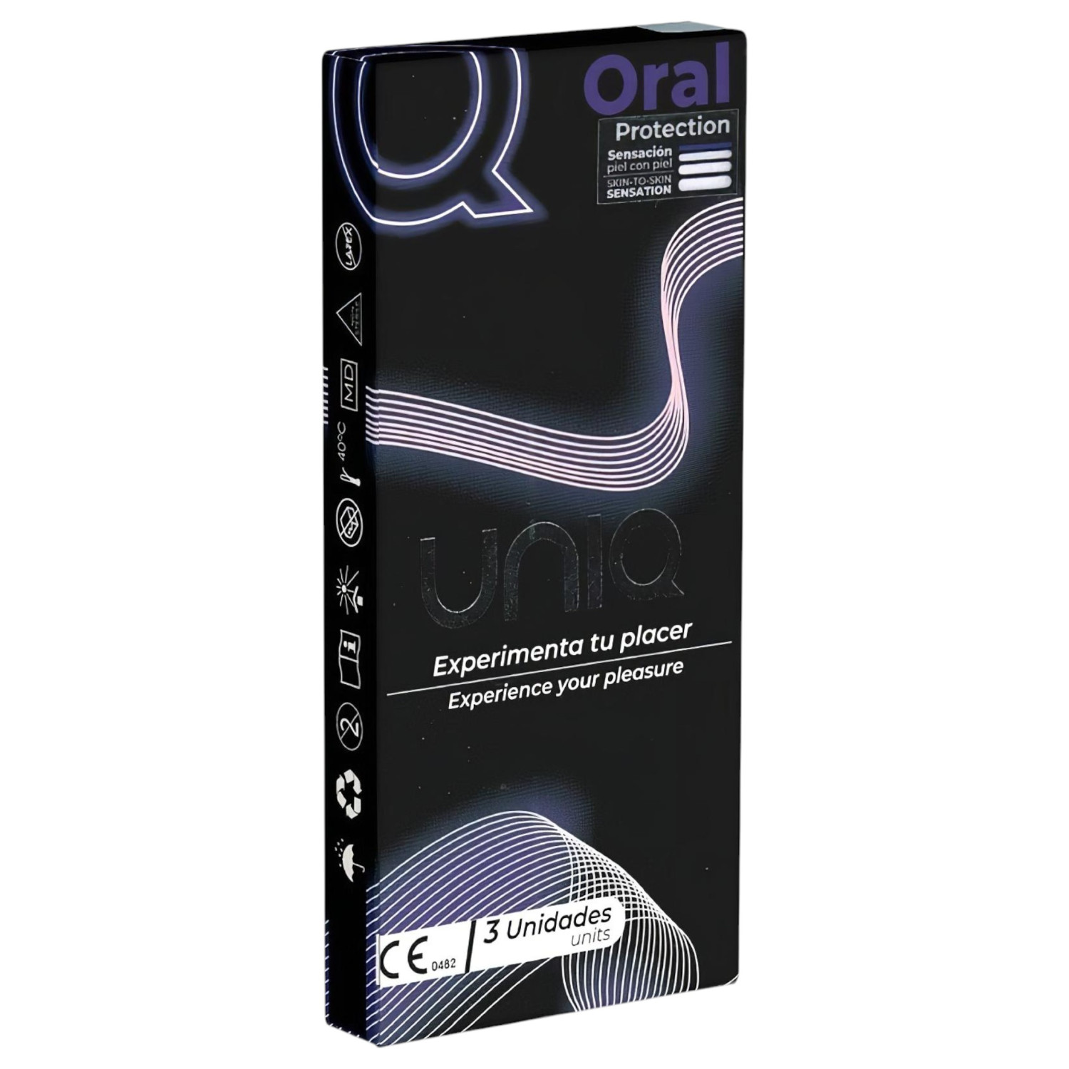 Uniq - orálny kondóm bez latexu - 3 ks