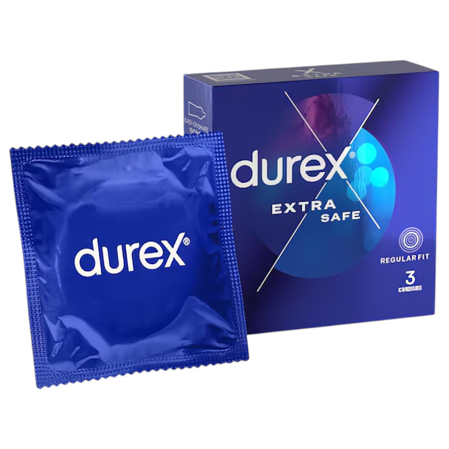 Durex extra safe - bezpečný kondóm (3ks)
