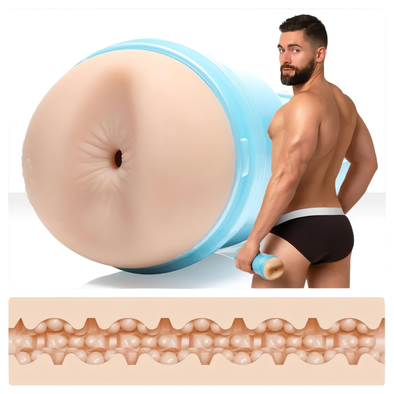 Fleshjack Griffin Barrows - realistický mužský masturbátor - anál