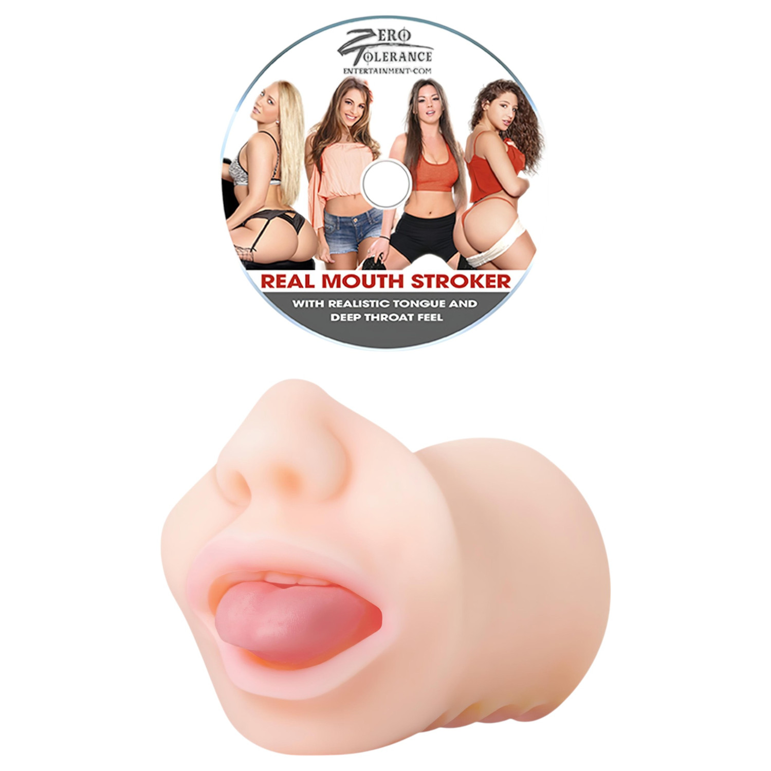 Zero Tolerance - realistické umelé ústa (naturálny)