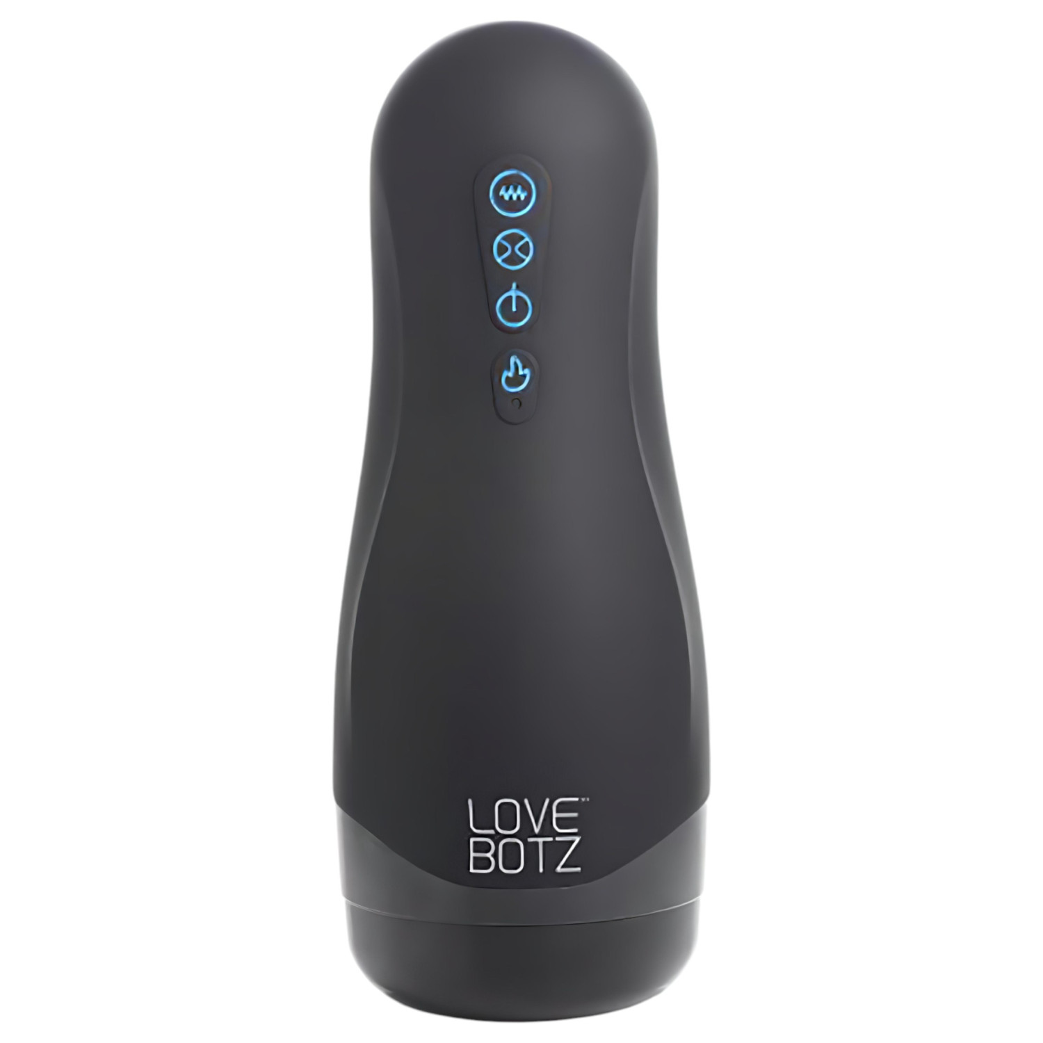 Lovebotz - automatický masturbátor s podtlakom a vibráciami - vodeodolný čierny