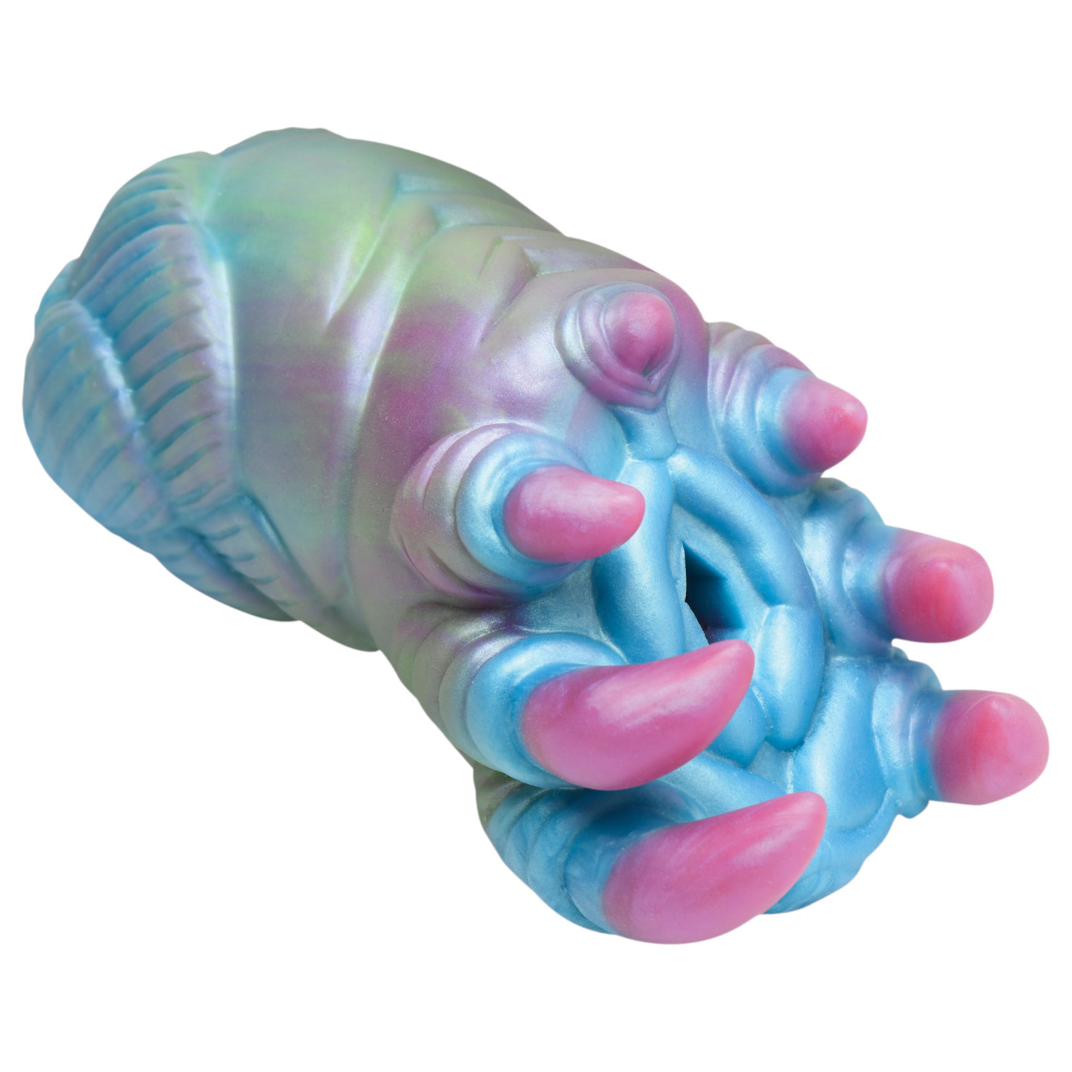 Creature Cocks Ursa - masturbátor alien - silikón - modro-ružový