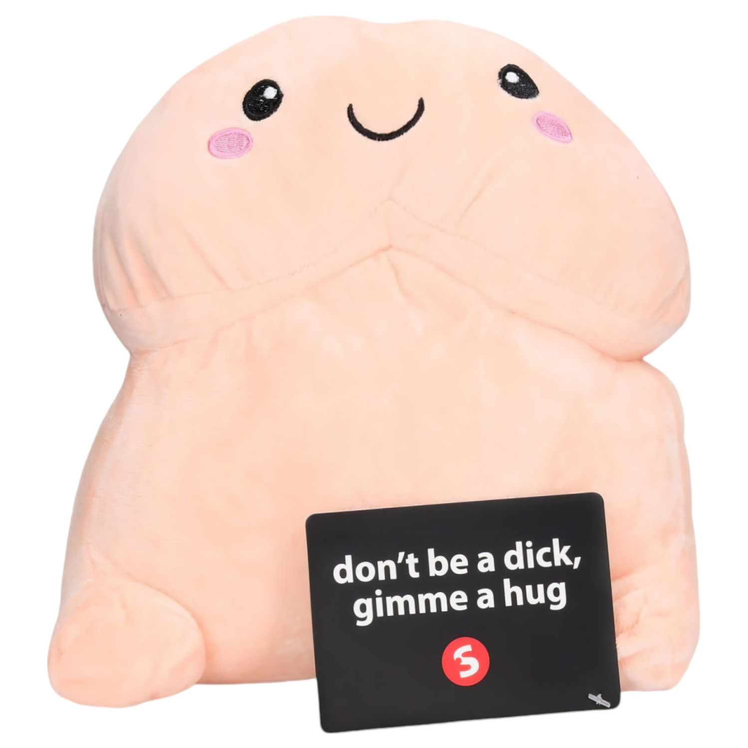Plyšový penis - hračka - 30 cm - telový