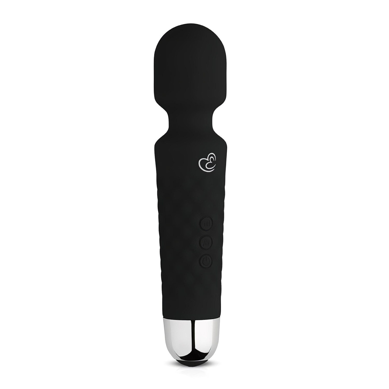 EasyToys - masážny mini vibrátor s batériou - čierny