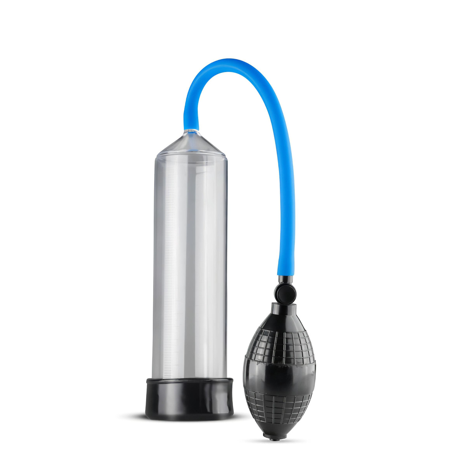 Easytoys - vákuová pumpa na penis - priehľadná
