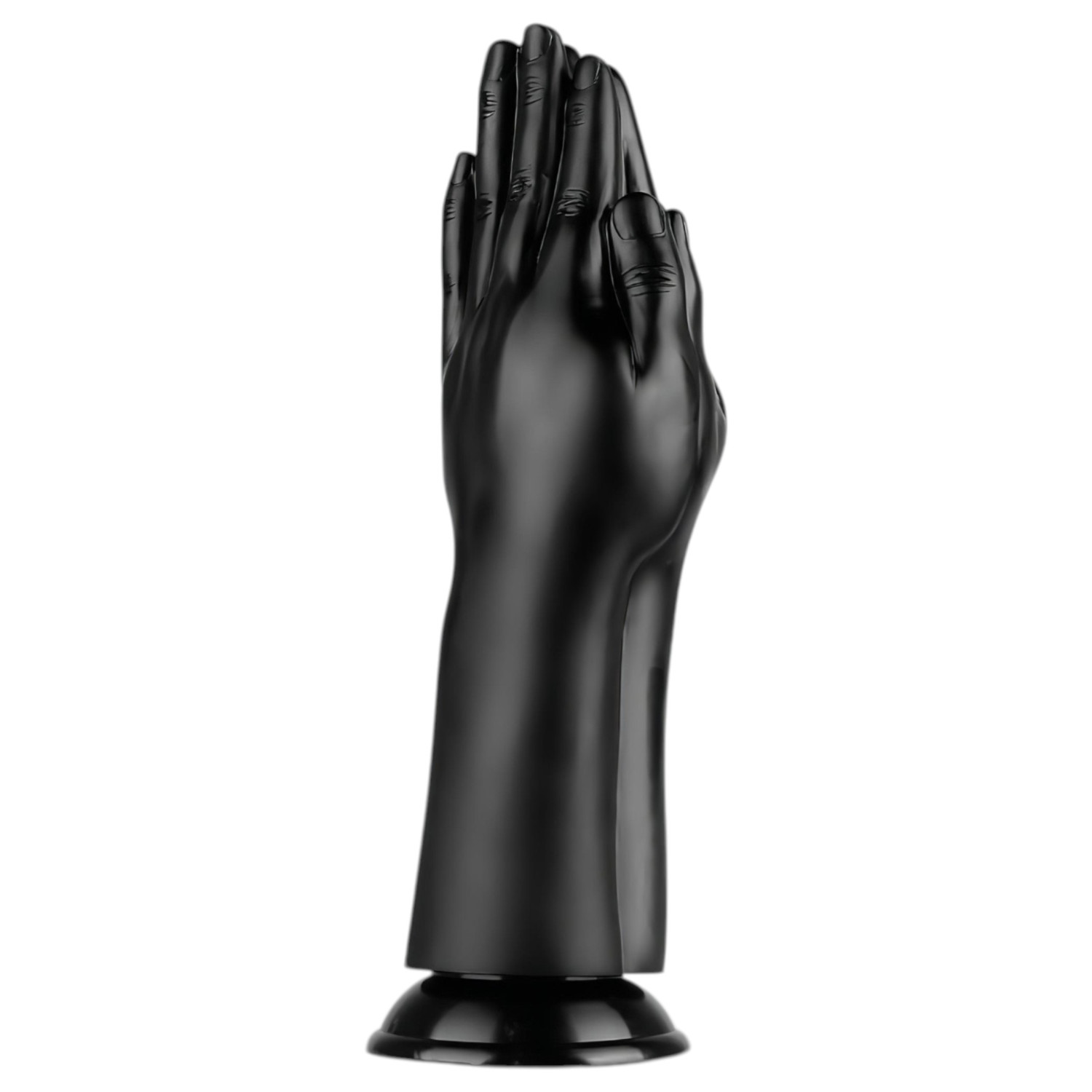 BUTTR - fisting dildo s prísavkou - čierny