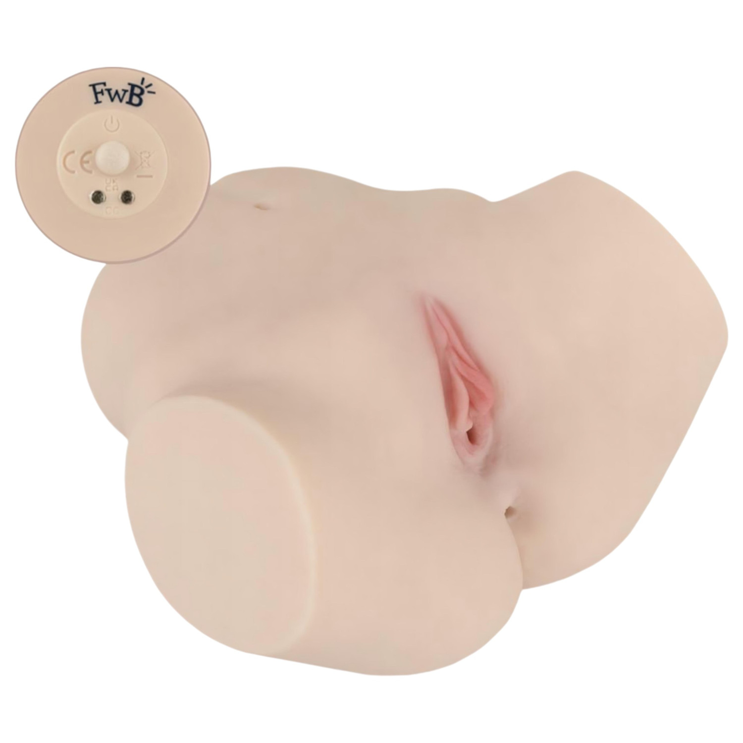 FWB - realistický vibračný torzo masturbátor - natúr