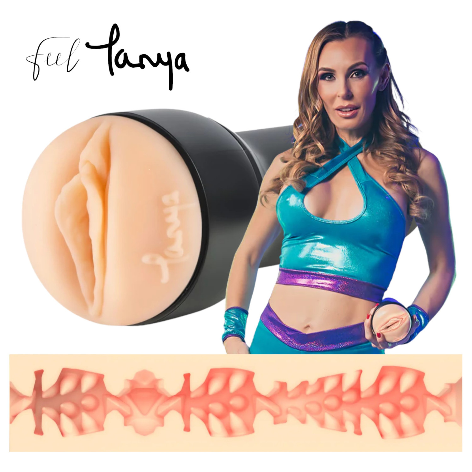 Kiiroo Tanya Tate - umelá vagína - PowerBlow kompatibilná - naturálna farba