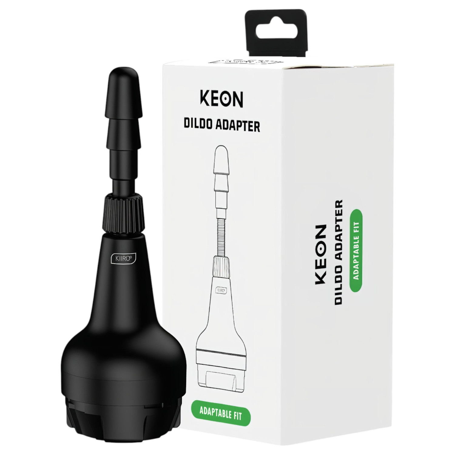 Kiiroo Keon - adaptér na dildo - čierny