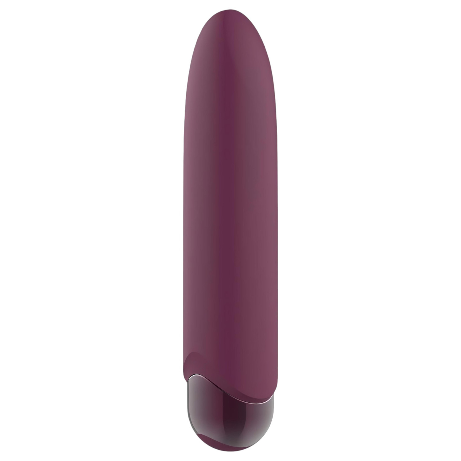 Glam - mini vibrátor na batériu - vodotesný - fialový