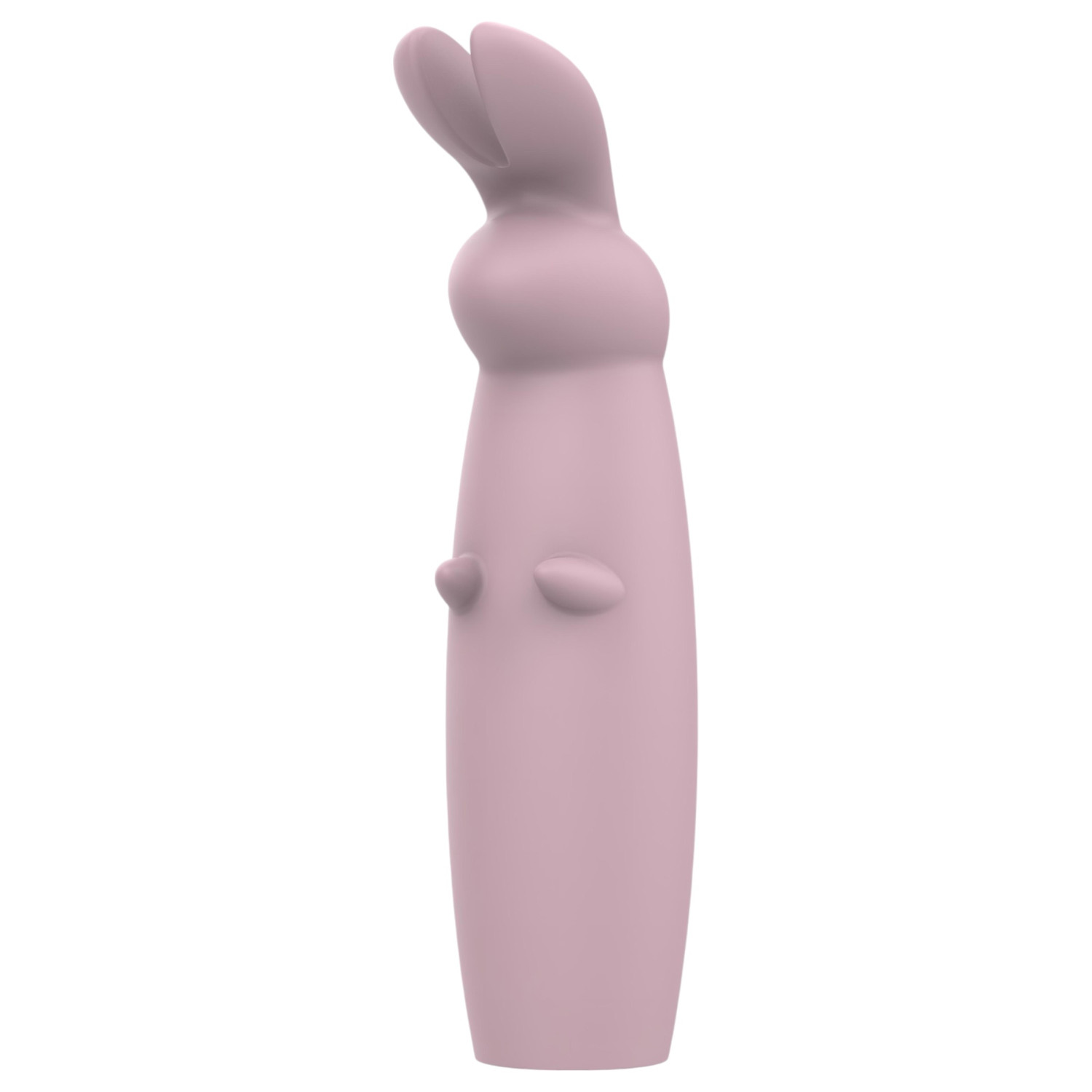 Nude Hazel - vibrátor na klitoris s králikom - fialový - nabíjateľný
