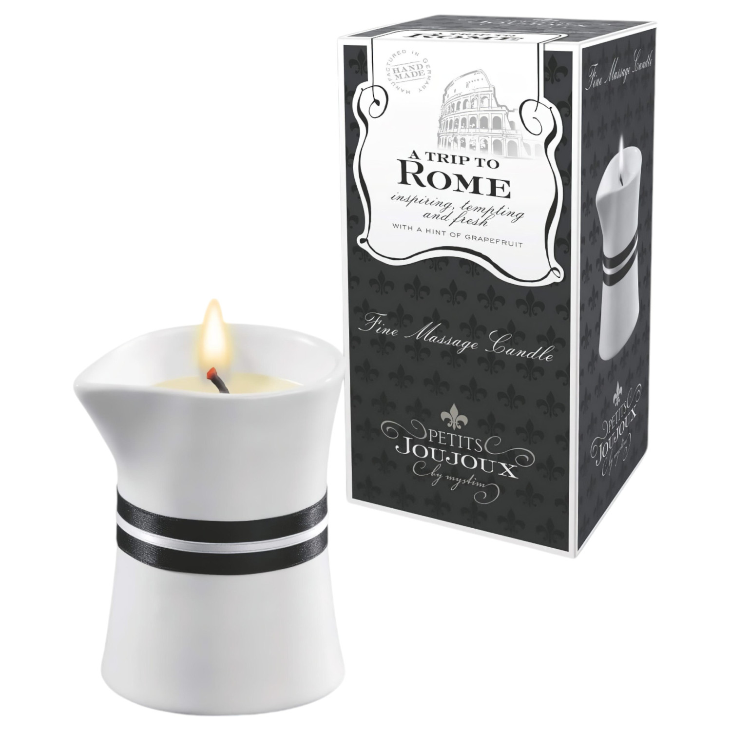 Petits Joujoux - masážna sviečka - grep bergamot - 120 ml