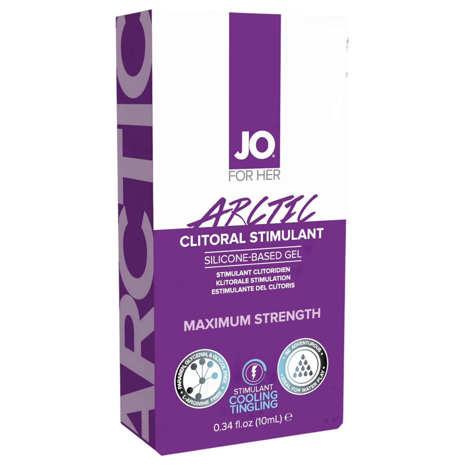 JO ARCTIC - stimulačný gél na klitoris pre ženy - 10 ml