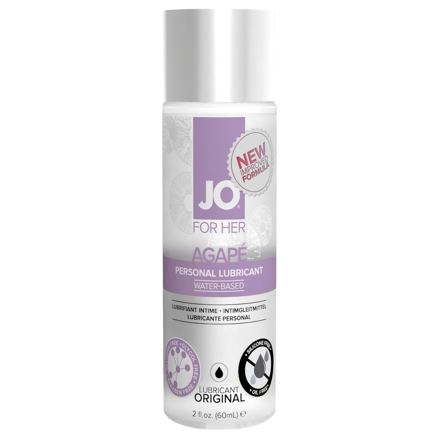 System JO Agape - lubrikant na vodnej báze pre citlivých - 60 ml