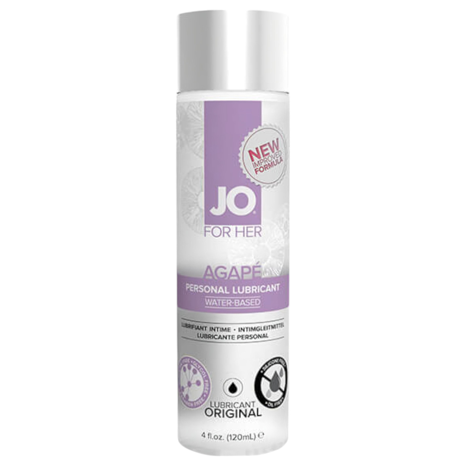 System JO Agape - lubrikant na vodnej báze - extra citlivý - 120 ml
