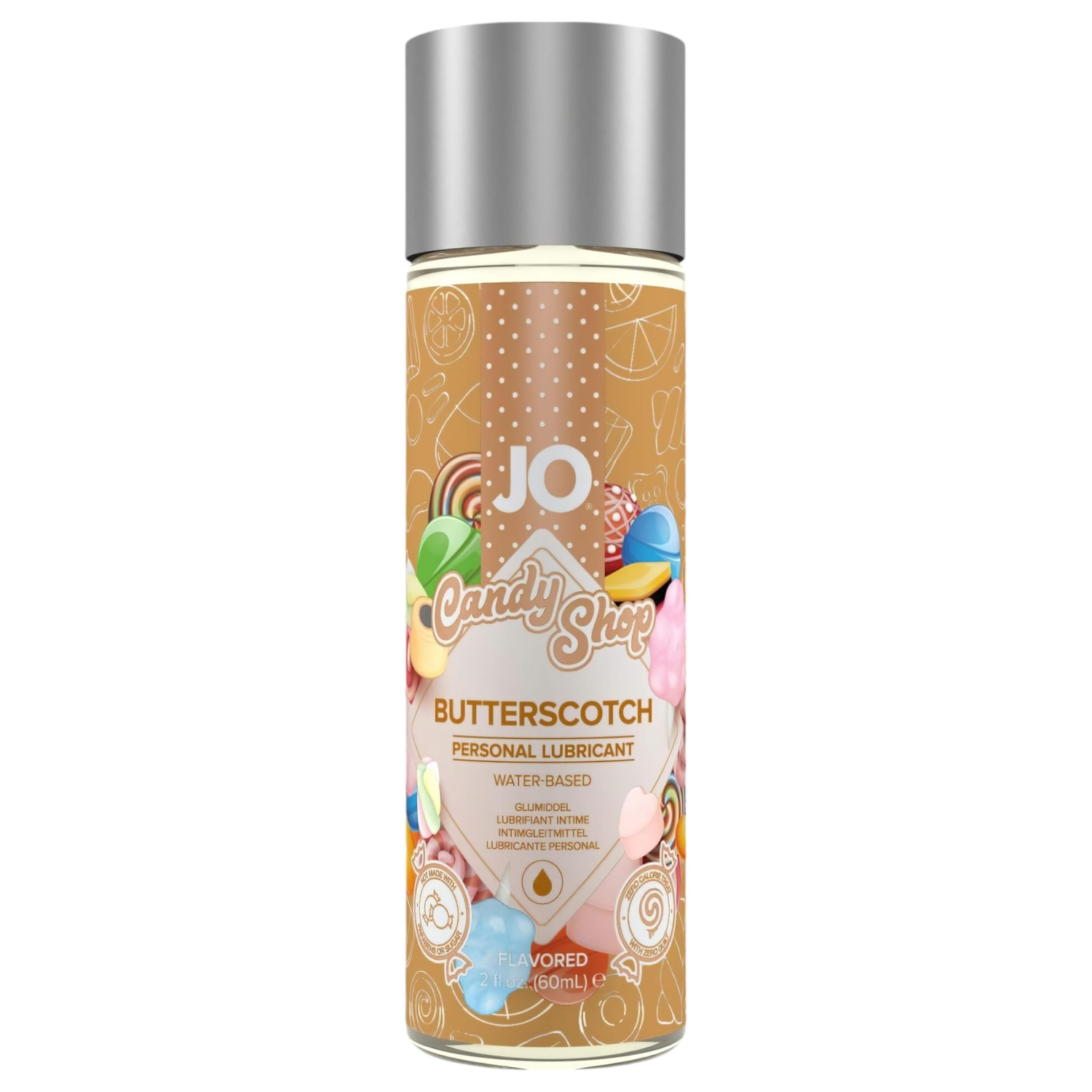System JO - lubrikant na vodnej báze - príchuť karamel - 60 ml