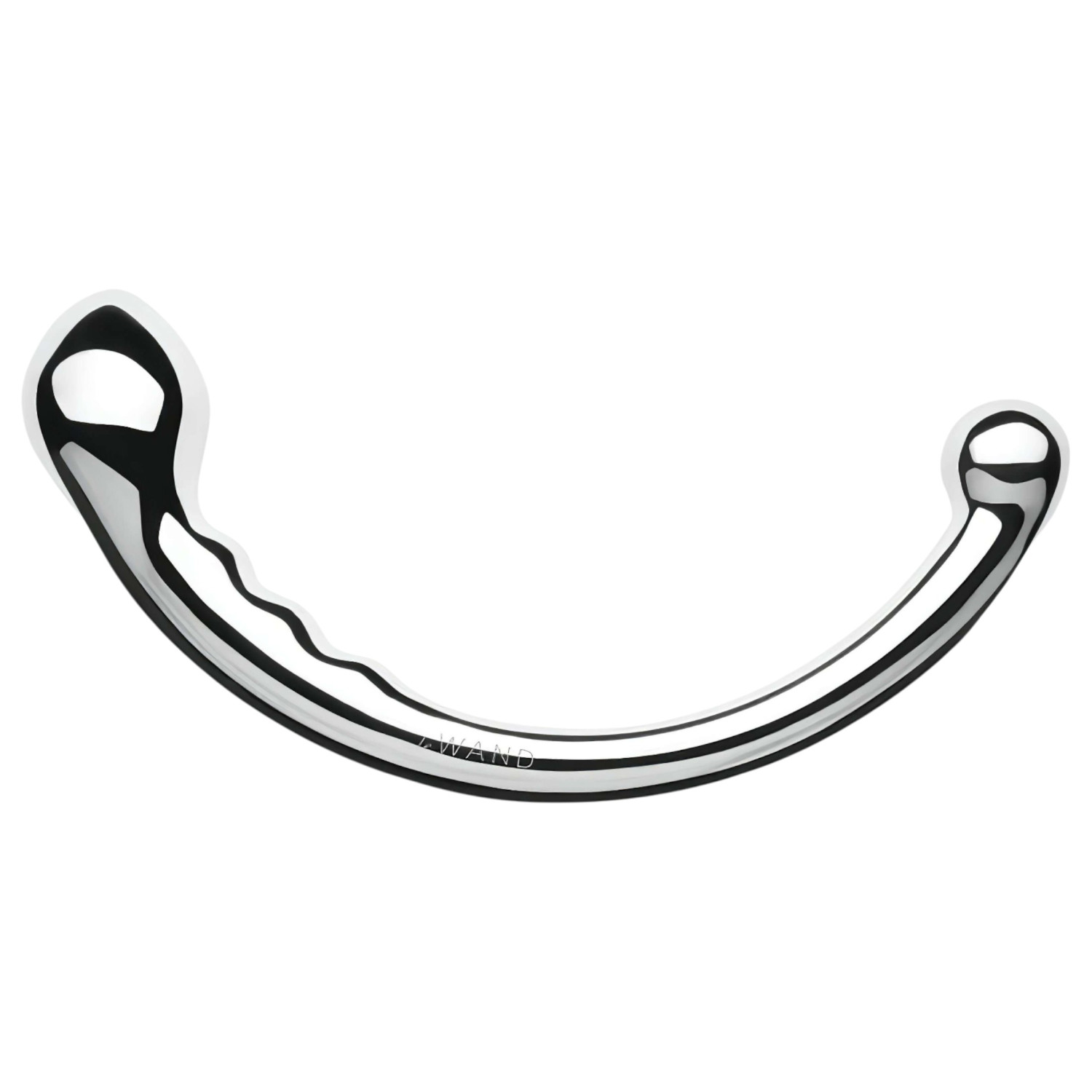 Le Wand - obojstranné nerezové dildo - strieborné