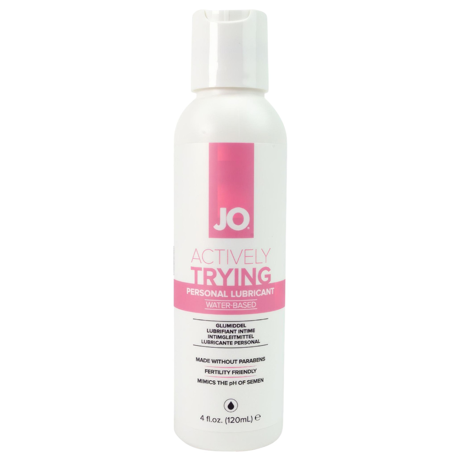 System JO - lubrikant na podporu počatia - vodná báza - 120 ml
