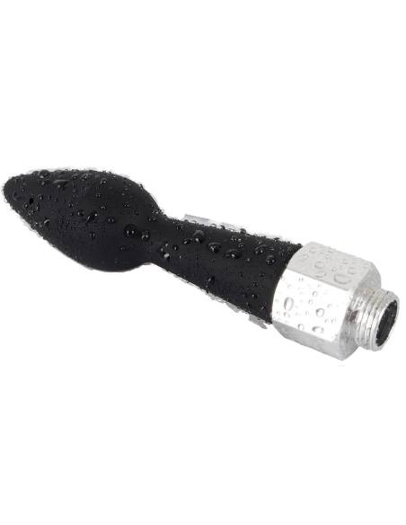 You2Toys - análna sprchová hlavica - kužeľová - silikón - čierna