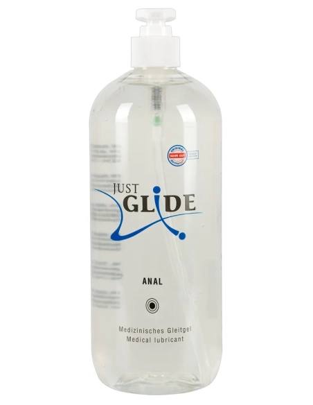 Just Glide - análny lubrikant - vodná báza - 1000 ml