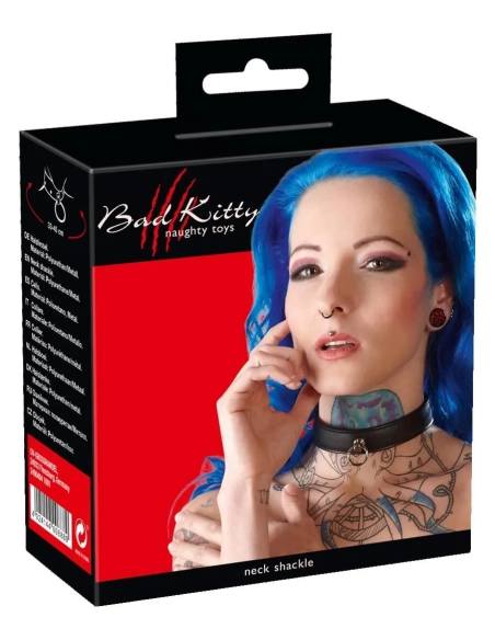 Bad Kitty - Čierny obojok na krk