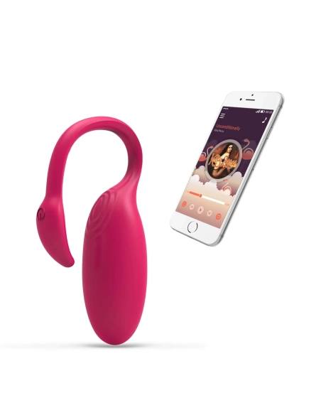 Magic Motion - vibrátor na diaľkové ovládanie - smart funkcie - ružový