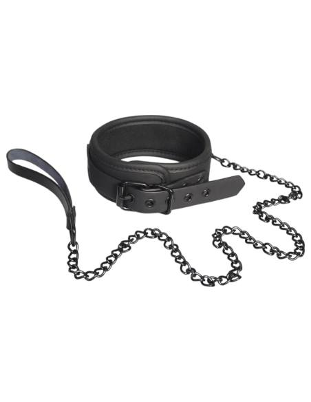 Blaze - obojok a vodítko - čierna