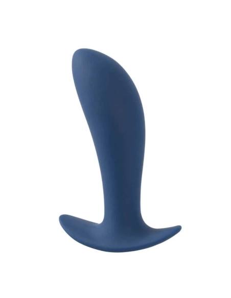 You2Toys - análny vibrátor s diaľkovým ovládaním - nabíjateľný - modrý