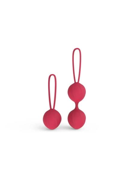 Cotoxo Cherry - súprava gejšiných guličiek 2 ks - červené