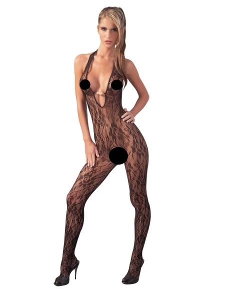 NO:XQSE - Čipkový overal so s perlami