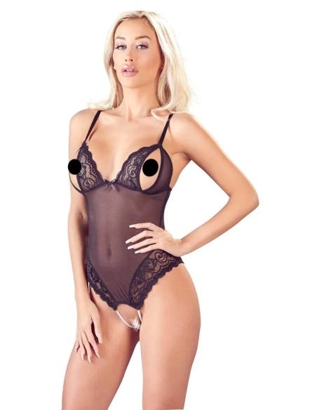 Cottelli - čipkované telo s perlami