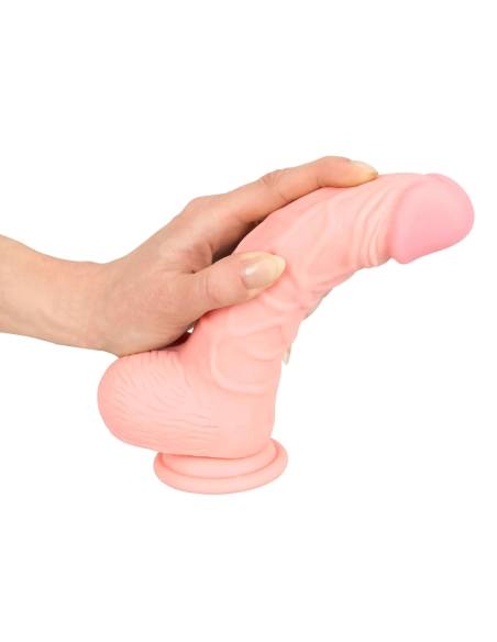 Medical - realistický dildó - lekársky silikón - 20 cm - telová farba