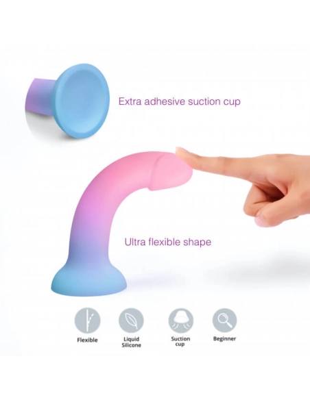 Dildolls Utopia - realistický dildo s prísavkou - silikón