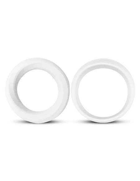 2in1 tréningová a erekčná vibračná krúžky na penis - súprava 2 ks