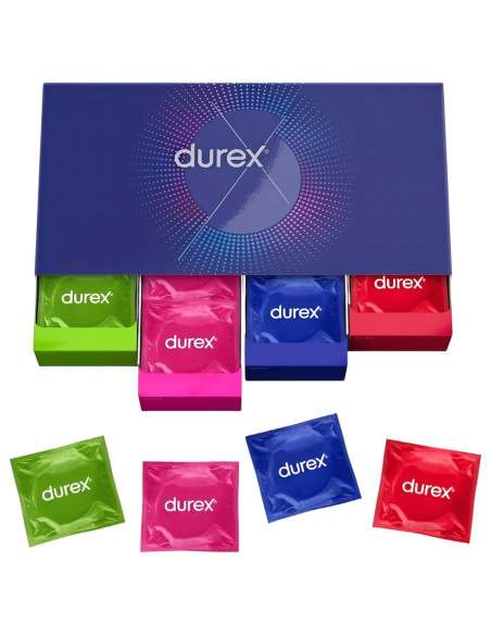 Durex Surprise Me - prezervatívy - mix druhov - 40 ks